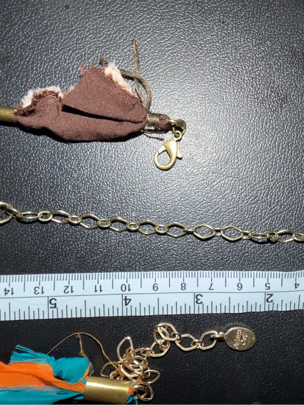 Free People Brown and Blush Boho Beaded Necklace - Picture 4 of 5